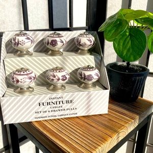 Ceramic Drawer Pulls (2 Sets of 6)